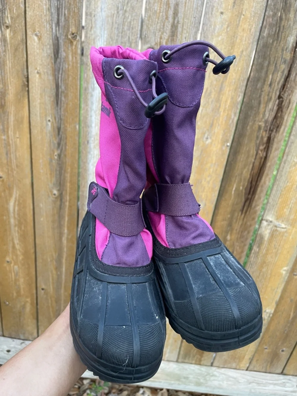 Kamik Snowstorm Girls Kids Snow Winter Boots Waterproof Sz 2